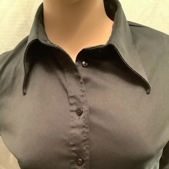 Polyester Button-Up Shirt - Picture 2 of 6